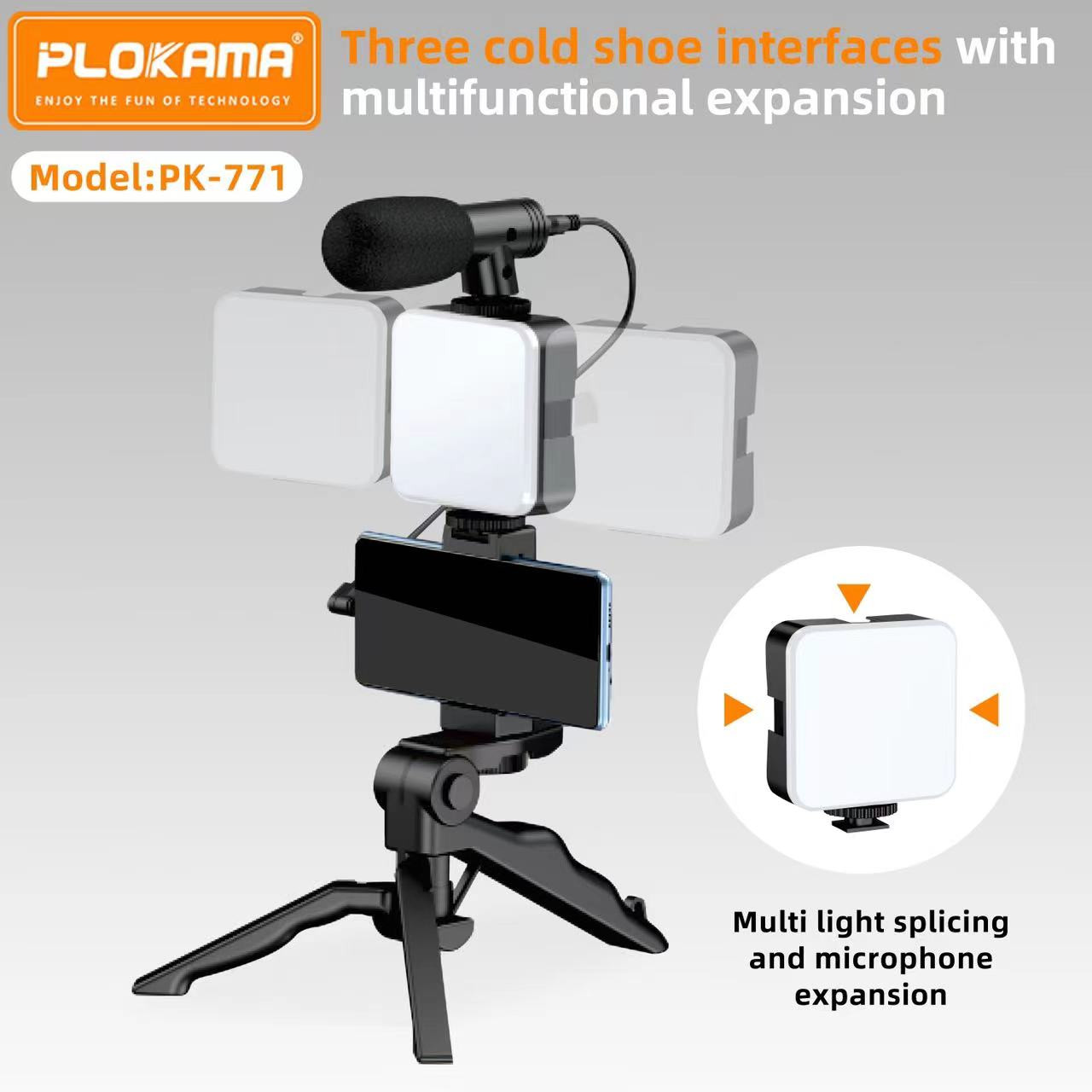 Plokama PK-771 Video Making & Vlogging KIT