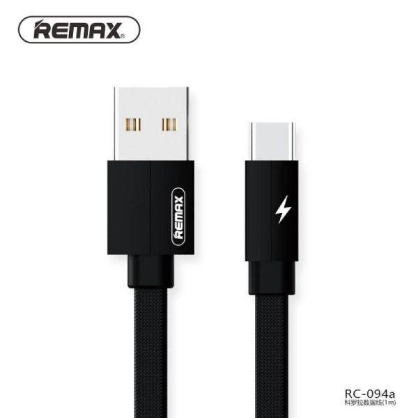 Remax RC-094a Kerolla Type-C Fast Charging Data Cable 2m