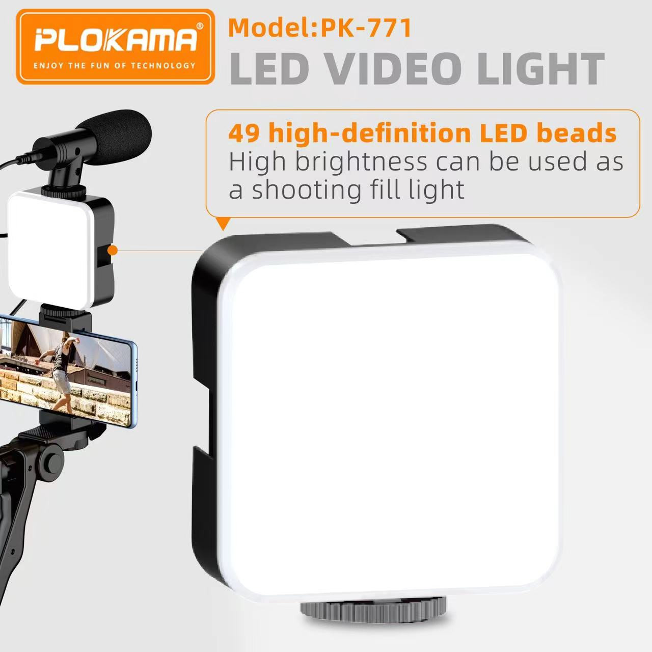 Plokama PK-771 Video Making & Vlogging KIT